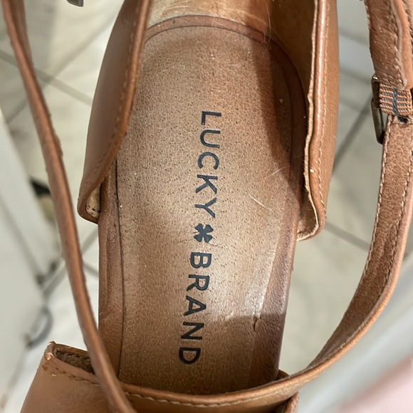 LUCKY BRAND wedge heels size 8 - Picture 7 of 7